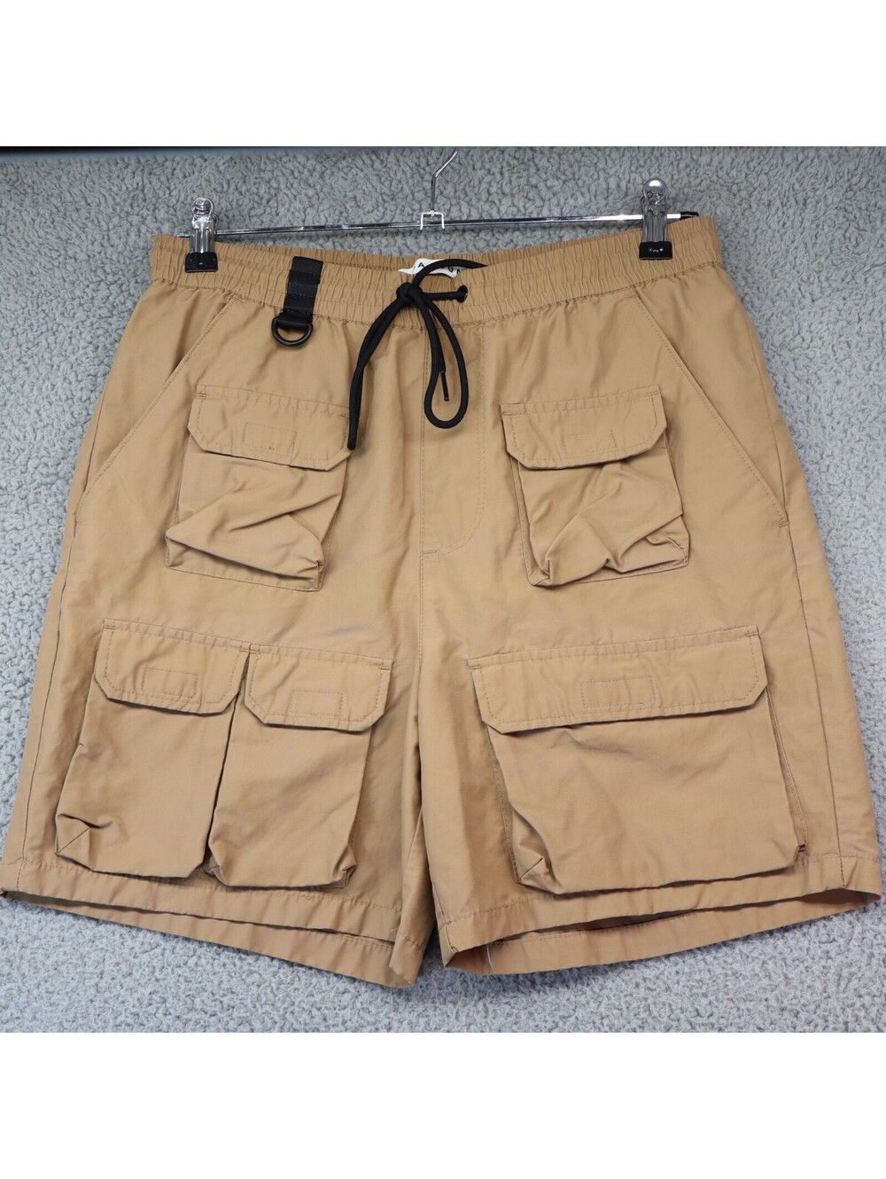 PacSun Men Small Cargo Shorts Khaki Gorpcore Utility